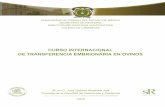CURSO INTERNACIONAL DE TRANSFERENCIA EMBRIONARIA EN …web.uaemex.mx/identidad/docs/cronicas/TOMO_XV/4_Curso... · 2016-05-05 · Curso Internacional de Transferencia Embrionaria