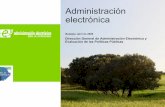 Administración electrónica · Convenio de colaboración entre el MAP y la Comunidad Autónoma de Extremadura para la prestación mutua de servicios de administración electrónica