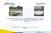 INFORME DE ACTIVIDADES IBAGUÉLIMPIA · 2018-07-28 · PODA DE ARBOLES (EXCEL)(SOPORTE) 285 17 149 125 38 123 158.59 sin comentarios TALAS DE ARBOLES (EXCEL)(SOPORTE) 216 33 72 55