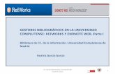 GESTORES BIBLIOGRÁFICOS EN LA UNIVERSIDAD COMPLUTENSE: REFWORKS Y …webs.ucm.es/BUCM/inf/doc19475.pdf · 2012-03-21 · Para agregar una nueva fuente, pinchamos con el botón derecho