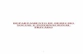 DEPARTAMENTO DE DERECHO SOCIAL E INTERNACIONAL PRIVADO · 2019-09-26 · Universidad Carlos III de Madrid - Memoria 2018 DEPARTAMENTO DE DERECHO SOCIAL E INTERNACIONAL PRIVADO Listado