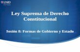 Ley Suprema de Derecho Constitucional - UNID · federalismo es la organización política o estructura constitucional que caracteriza a una federación. Las partes que componen una