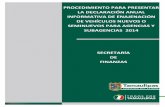 PROCEDIMIENTO PARA PRESENTAR LA …finanzas.tamaulipas.gob.mx/uploads/2015/02/PROCEDIMIENTO...declaración anual informativa sobre la enajenación de vehículos nuevos o seminuevos