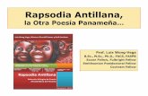 la Otra Poesía Panameña… - Webnode... · bajo la bandera común de sus reivindicaciones y de su lucha contra el racismo. Poesía Negra Panameña • Los estudios sobre ... aporte
