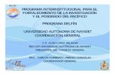 PROGRAMA INTERINSTITUCIONAL PARA EL FORTALECIMIENTO …oceanologia.ens.uabc.mx/aformar/documentos/presentaciones/san_blas... · para lograr la transformación social, económica,