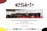 EXPOCIENCIAS INTERNACIONAL ESI 2015 · La ExpoCiencias Internacional ESI 2015, se realizó en las instalaciones del Tour & Taxis, en la ciudad de Bruselas, Bélgica, iniciando con