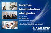 Sistemas Administrativos Inteligentes - SAI OPENsai-open.com/web/documentos/Grupo-Sai-new.pdf · la administración de los procesos comerciales, administrativos y contables, cuenta