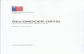 REGONOCER (20 121 · Consejo Nacional de la Gultura y las Artes Fondo para el Fomenlo de la Música Nacional Convocatoria 2012. REGONOCER (20 121 para soprano, flauta dulce Paetzold