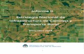 Informe II Estrategia Nacional de ... - Caminos Ruralescaminosrurales.ga/wp-content/uploads/2019/02/Informe-Estrategia-Nacional-de...Informe Estrategia Nacional de Infraestructura