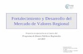 IIMV - Instituto Iberoamericano de Mercados de …...mercados de valores de la región 6. Los reguladores tienen un rol central en la integración (a nivel de cada país / a través