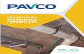 PRESIÓN PVC - Medidores de Agua - Tuberias - PVCffsoluciones.com/files/productos/tuberia_construccion/presion.pdf · Este material garantiza la conservación de la calidad del agua