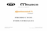 PRODUCTOS INDUSTRIALES - MAURCA de precios P. M. Industriales Continental MA-I0319.pdfsoldador 4 espirales / welding hose 16 grado alimenticio nutriflex - fda - 3 – a 7 placas industriales