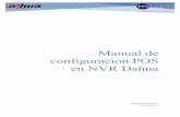 Manual de configuración POS en NVR Dahuasoporte.tvc.mx/Ingenieria/DAHUA/Manual/Configuraciƥn POS...Manual de configuración POS en NVR Dahua TVCenlinea.com soporte@tvc.mx 1 a 1 Tabla