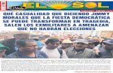 Un periódico local, con conciencia global Mixco del 17 al ... · 10 Crónica Periódico El Sol - Mixco del 17 al 23 de mayo de 2019 Previo a que la C.C. la pusiera fuera del tablero