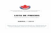 LISTA DE PRECIOS - Le Card Carboneslecardcarbones.com/listas/Precios-Abril2011.pdf · 814 taladro de impacto mod ti 13 710 de 710 w 4,85x7,85x10,5 7,58 815 amoladora angular 115 mm