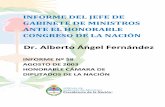 Dr. Alberto Ángel Fernández · Dr. Alberto Ángel Fernández INFORME Nº 58 AGOSTO DE 2003 HONORABLE CÁMARA DE ... Doctor Alberto Angel FERNANDEZ MINISTRO DEL INTERIOR Doctor Aníbal