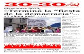 Voz del Comité Central del Partido Comunista de México. Año 1, … · 2012-07-30 · será bienvenido como militante en el Partido Comunista. Este número 2 de nuestro 30-30 tiene