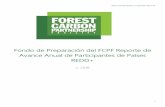 Fondo de Preparación del FCPF Reporte de Avance Anual de … · Marco de Monitoreo y Evaluación del FCPF 2 Fondo de Preparación del FCPF: Reporte de Avance Anual de Participantes
