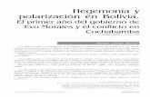 Hegemonía y polarización en Bolivia. - Universidad Centralnomadas.ucentral.edu.co/nomadas/pdf/nomadas_26/26_18CH... · 2015-09-07 · CHOQUE ALDANA, M.: H EGEMONÍA Y POLARIZACIÓN