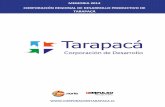 MEMORIA 2014 CORPORACIÓN REGIONAL DE DESARROLLO …corporaciontarapaca.cl/wp-content/uploads/2017/02/CRDPT... · 2017-03-28 · profesionales de la Corporación de Desarrollo, en