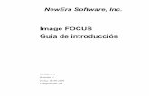 Image FOCUS Guía de introducción · 2008-09-16 · GA 1-2 Información sobre asistencia técnica. Asistencia En NewEra Software deseamos proporcionar el nivel más alto de . permanente
