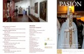 PASIÓN - Museo Santa Clara · 2017-04-10 · Cofradía del Santo Entierro de Cristo. Zafra Cofradía del Cristo de los Desamparados (El Silencio). Zafra PASIÓN. PASIÓN En estos