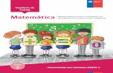 Matemática · 2016-05-31 · Cuaderno de Trabajo Matemática Conociendo los números PARTE 2 Clase 2 1º a 6º Básico. Programa de Educación Rural División de Educación General