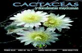 ˘ ˇ - cactuspro · La Sociedad Mexicana de Cactología A.C. agradece el financiamiento parcial para la publicación de este número a fondos recabados por la venta del Catálogo