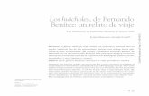 Los huicholes, de Fernando Benítez: un relato de viaje · 2017-04-23 · 26 de Fernndo Benítez: un relato de viaje L A C O L MENA Benítez elaboró certeramente sus trabajos gracias