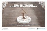 XII SEMINARIO INTERNACIONAL POLÍTICAS DE LA MEMORIA …conti.derhuman.jus.gov.ar/2019/10/programa_gral_seminar... · 2019-09-30 · reflexiones acerca de las demandas y disputas