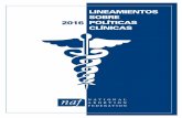 LINEAMIENTOS SOBRE 2016 POLÍTICAS CLÍNICAS · Los Lineamientos sobre Políticas Clínicas de NAF se publicaron por primera vez en 1996 y se actualizan anualmente; se basan en la