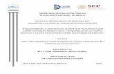 SECRETARIA DE EDUCACIÓN PÚBLICA TECNOLÓGICO …posgrado.bdelrio.tecnm.mx/images/MaestriaAcuacultura... · 2019-10-30 · El cultivo en biofloc y el crecimiento compensatorio son