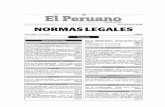 Publicacion Oficial - Diario Oficial El Peruano · D.S. N° 029-2015-EF.- Autorizan Transferencia de Partidas en ... R.M. N° 062-2015 MTC/02.- ... Supremo Nº 042-2004-AG y su modiﬁ