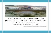 Tribunal Superior de Justicia de la Comunitat … SUPERIORES DE...Tribunal Superior de Justicia de la Comunitat Valenciana Memoria Anual 2016 2 trámite que han tenido entrada en los