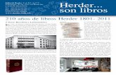 Editorial Herder, S. de R.L. de C.V. Herder Tel. (55) 55 ... · aprendices. Herder Barcelona se convirtió en una de las editoriales más importan-tes en el campo de las humanidades,