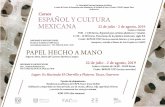 cursopapel - FAD UNAM Taxco · 2019-05-02 · Residencia académica del CEPE-Taxco (Casa Robin) Habitación compartida con bañ0 privado, de cocina, alberca, wifi, seguridad 24 horas