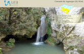 Cascada de Aguaque (2,1 Km) - Ura Agentzia...Cascada de Aguaque (2,1 Km) Descripción del itinerario: La ruta fluvial la podemos iniciar desde la localidad de Antoñana. Se parte desde