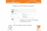 Dirigirse al link de SIU-Guaraní para... · 2020-03-05 · Pantalla de confirmación Al inscribirse, el sistema envía un email al estudiante con el comprobante de inscripción.
