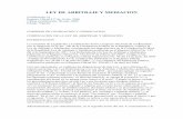 LE DE ARBITRAJE MEDIACION - Registro Civil...· CODIGO DE PROCEDIMIENTO CIVIL, Arts. 18 · CODIGO CIVIL (LIBRO IV), Arts. 1576 · CODIGO ORGANICO DE LA FUNCION JUDICIAL, Arts. 10 A.