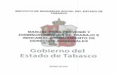 tabasco.gob.mx · 2018-03-07 · seguridad e higiene en el trabajo. CAPíTULO DE LOS CONCEPTOS GENERALES Para la aplicación de este Manual para Prevenir y Disminuir Riesgos de Trabajo