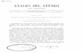 ANALES DEL ATENEOperiodicas.edu.uy/o/Anales_Ateneo_Uruguay/pdfs/... · (2) Oración inaugural que en la apertura de la Biblioteca Pública de Mon tevideo, celebrada en sus tiestas
