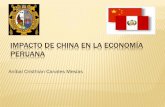 Impacto de China en la Economía Peruana · 2016-06-29 · 3 IMPACTO DE LA DESACELERACIÓN CHINA EN EL PERÚ “El fin del auge de los precios de las materias primas es un choque