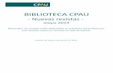 BIBLIOTECA CPAU · -- La Ley 8/2013, de 26 de junio, de rehabilitación, regeneración y renovación urbanas / Angela de la Cruz Mera. -- Tipologías de actuaciones y su régimen