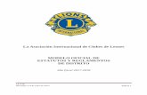 La Asociación Internacional de Clubes de Leones …LA-4 SP Revisado el 4 de julio de 2017 Página 2 Asociación Internacional de Clubes de Leones PROPÓSITOS ORGANIZAR, constituir