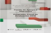 EVALUACIÓN DE PROCESOS - Tlaxcalaevaluacion.tlaxcala.gob.mx/.../evaluaciones/ef18/AM_ef18.pdf · 2019-07-15 · 4 Los principales hallazgos y áreas de oportunidad detectados en