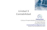 Unidad 3 Contabilidad - WordPress.com · 2019-01-20 · Unidad 3 Contabilidad Cultura Emprendedora y Empresarial 1.º Bachillerato Francisco Flores economiaflores@gmail.com