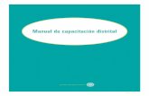 Manual de capacitación distrital de... · 2010-11-15 · La edición de 2010 del Manual de Capacitación Distrital (246-ES) ha sido diseñada para el uso del Comité Distrital de