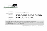 Bachillerato PROGRAMACIÓN DIDÁCTICAies-parquelineal.centros.castillalamancha.es/sites/ies... · 2019-12-20 · ciencias de la tierra y del medio ambiente 2º bach. departamento: