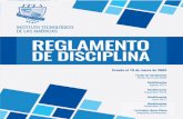 ITLA - Reglamento Disciplinario2Este Reglamento, pretende fortalecer las relaciones de los miembros de la comunidad Estudiantil y garantizar el ejercicio de los derechos de la comunidad