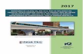 2017 - metrodebogota.gov.co INFORME CA INGETEC_V2.pdf20 de agosto de 2017 y analizadas entre los días 16 a 29 de agosto de 2017, por la División de Monitoreos de la empresa K2 INGENIERÍA